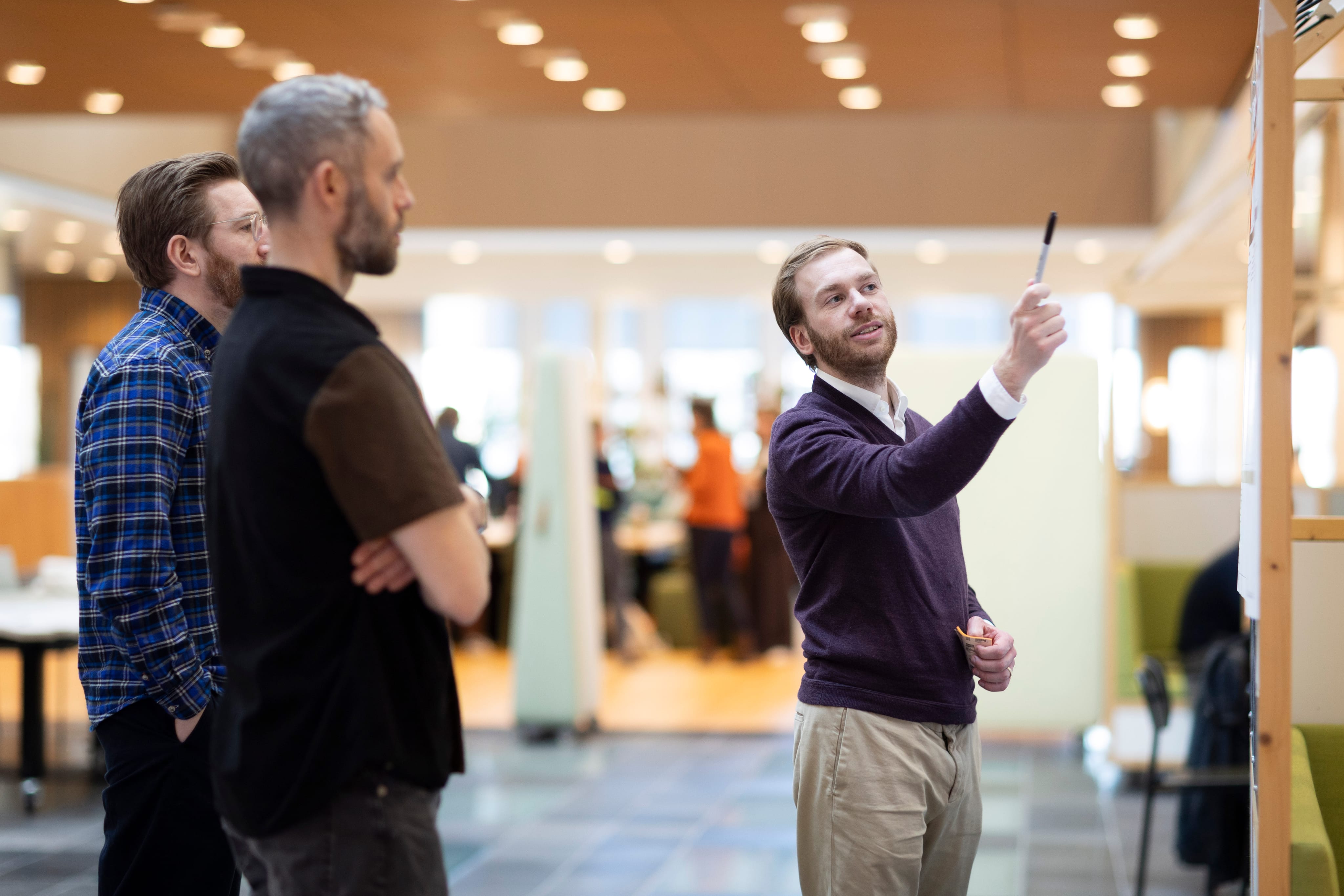 Deelnemers aan Startup in Residence Intergov 12 tijdens de basecamp